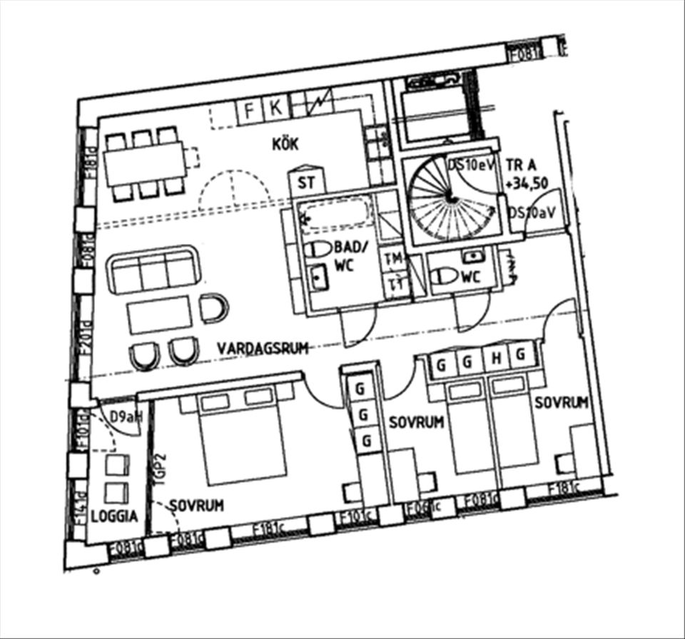 Bostadsrätt, Nordenflychtsvägen 76, Hornsbergs Strand, Stockholm
