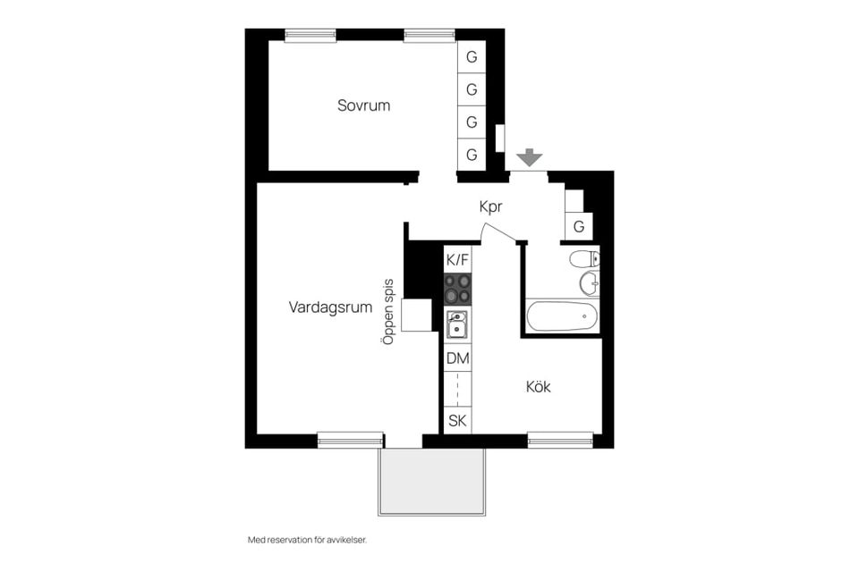 Bostadsrätt, Tegnérgatan 5b, Luthagen, Uppsala