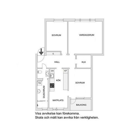 Bostadsrätt, Granitvägen 38C, 2 tr, Tyresö Centrum, Tyresö