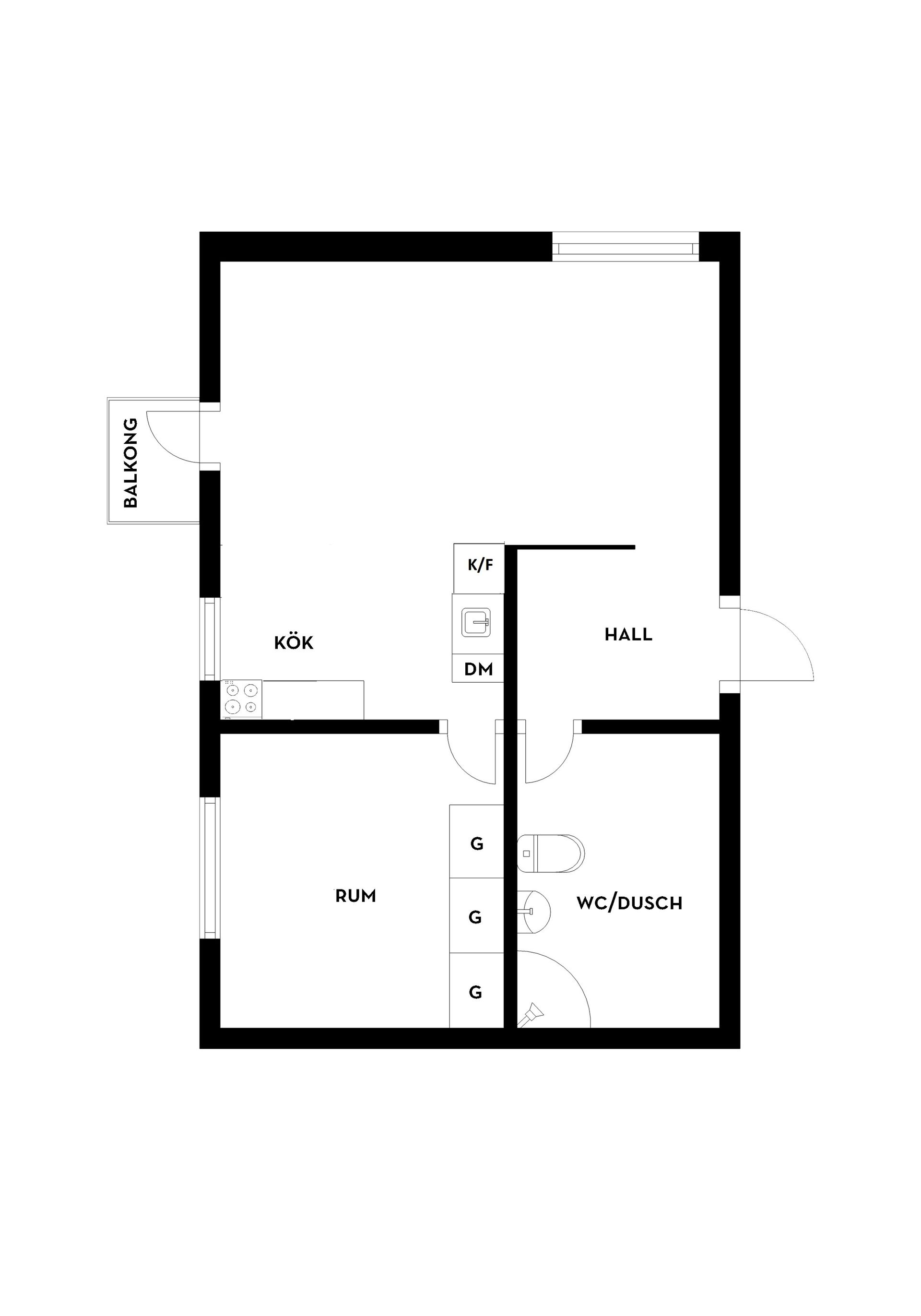 Bostadsrätt, Fågelbovägen 11B, Öster, Nyköping