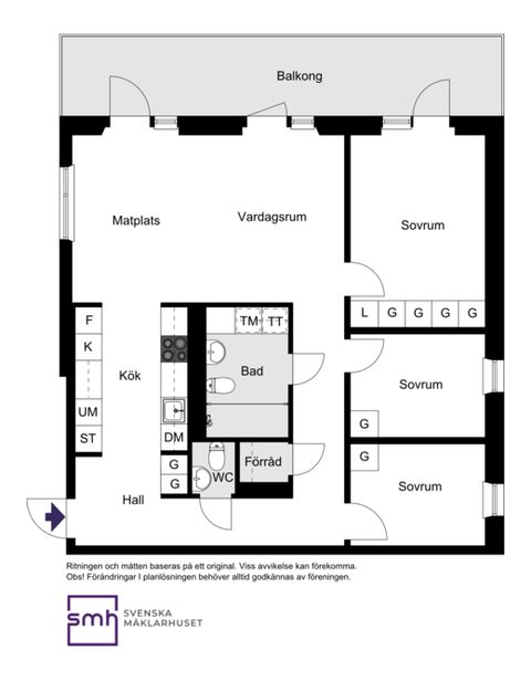 Bostadsrätt, Beckomberga skogsväg 2, Bromma / Beckomberga, Stockholm