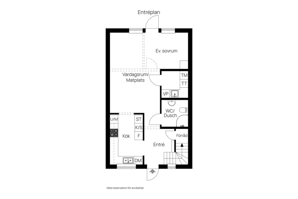 Radhus, Lagersbergsvägen 33, Fyrby, Norrköping