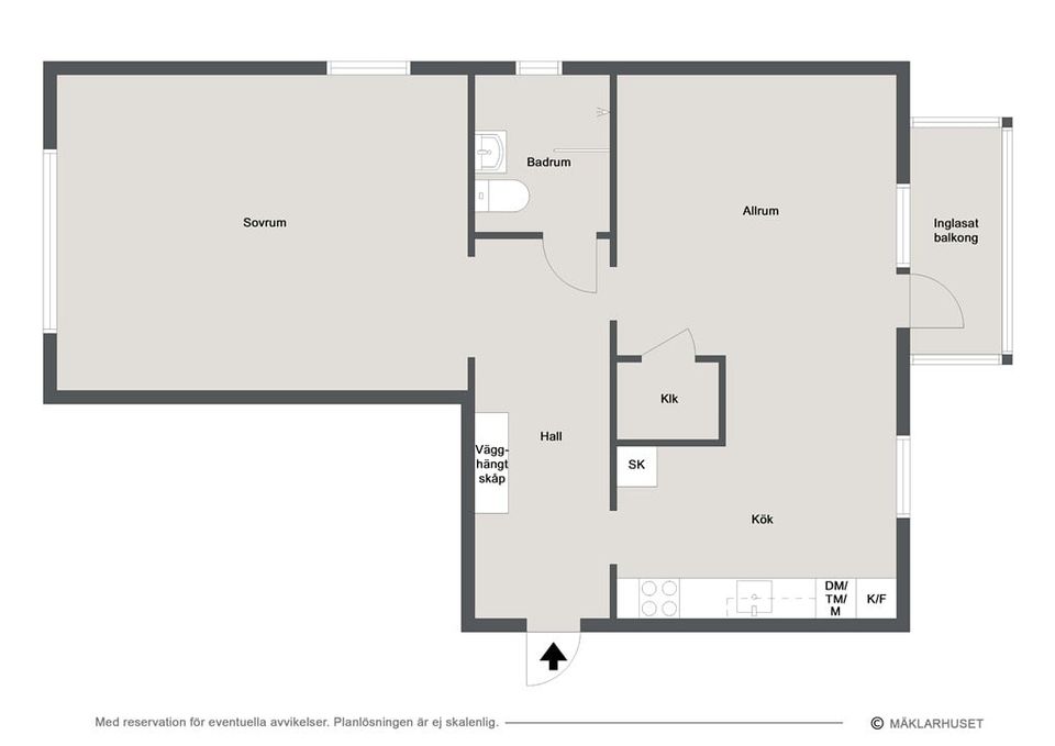Bostadsrätt, Bergstrands väg 2 C, Simrishamn