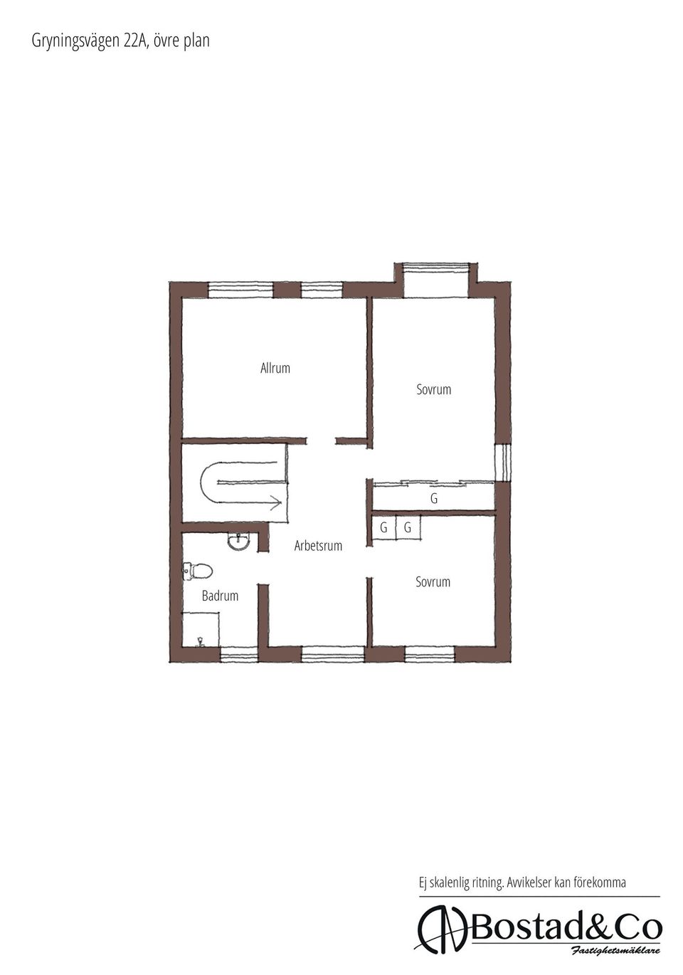 Villa, Gryningsvägen 22A, Ranagård, Halmstad