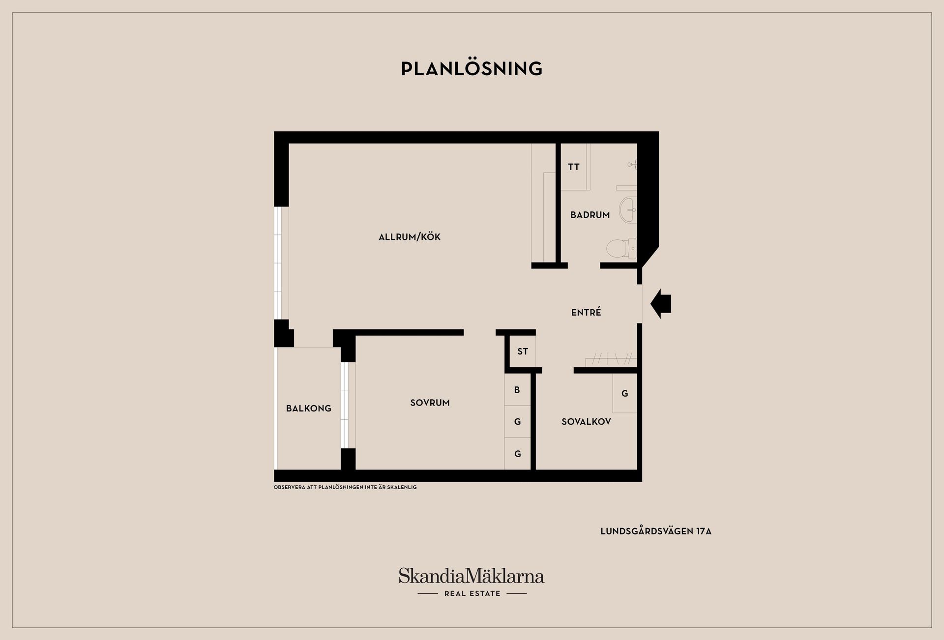 Bostadsrätt, Lundsgårdsvägen 17A, Åre By, Åre
