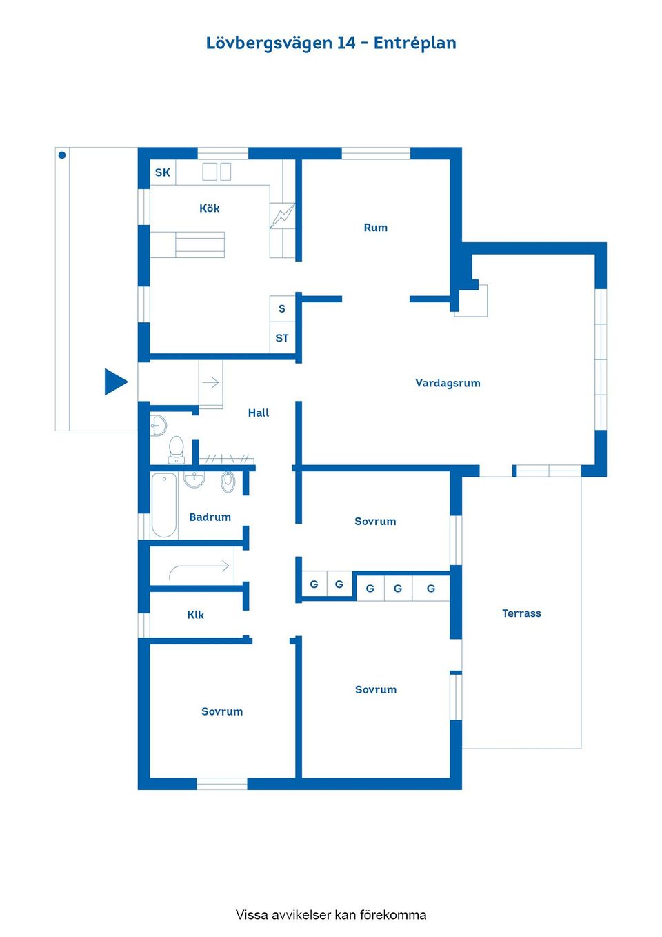 Villa, Lövbergsvägen 14, Ljunga, Norrköping