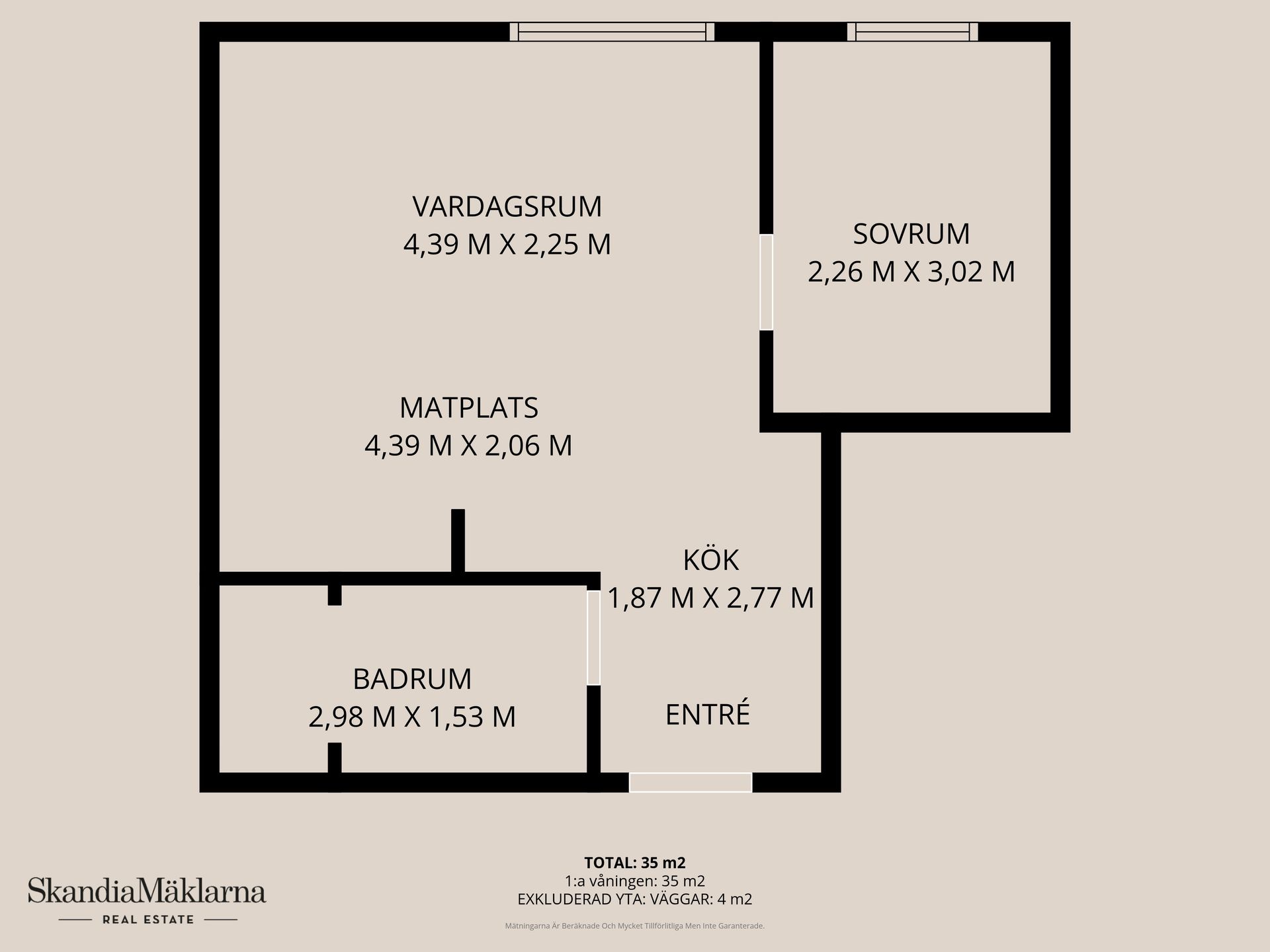 Bostadsrätt, Västra Vallgatan 10, Centrum, Kristianstad