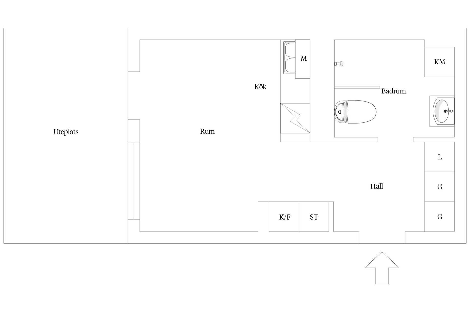 Bostadsrätt, Magasinsgatan 7A, Limhamn, Malmö