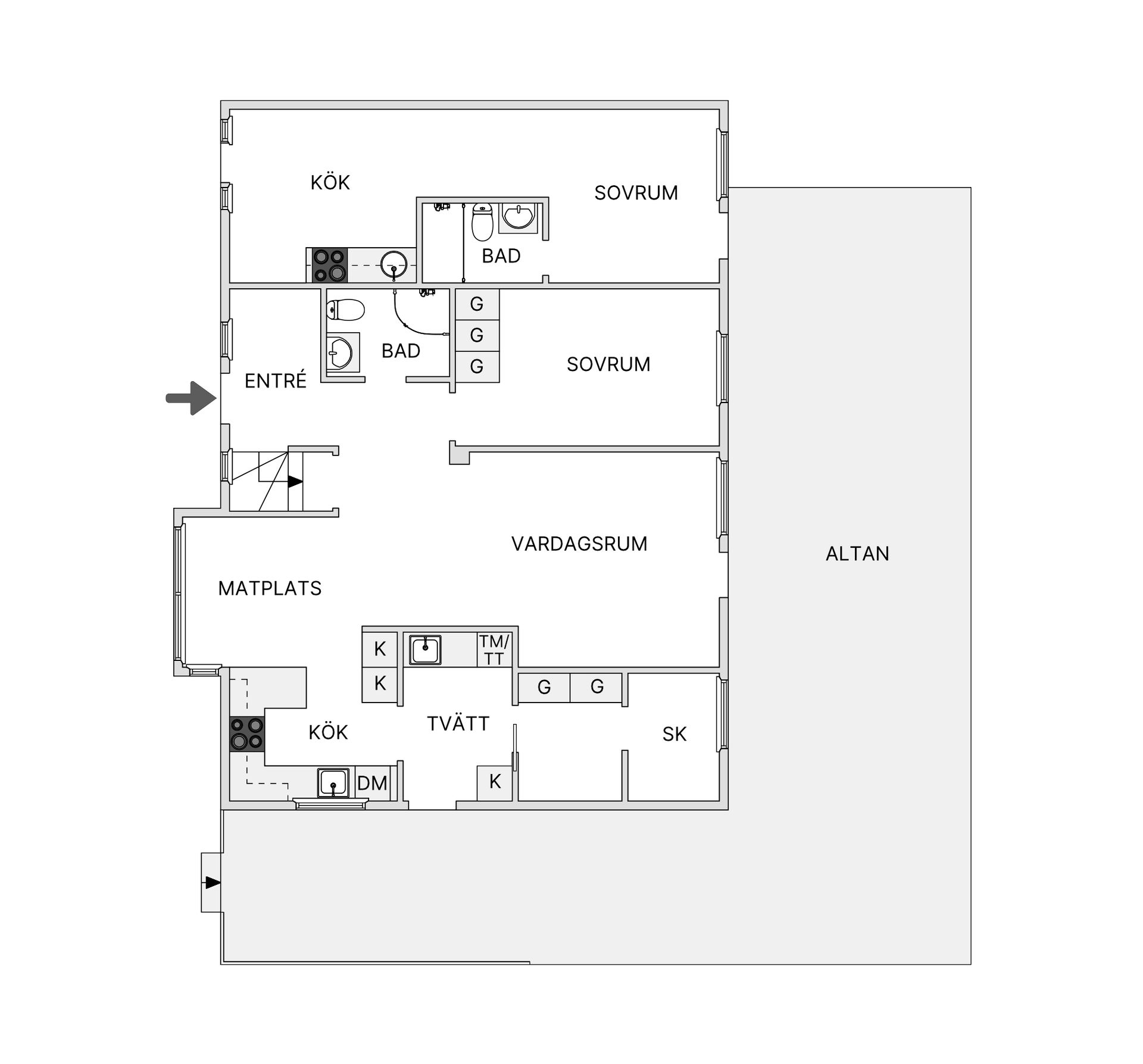 Villa, Radhus, Grindstugegränd 14, Hisings Backa - Tingstad, Göteborg