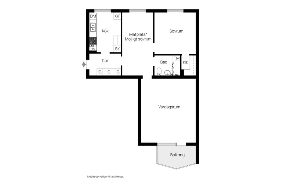 Bostadsrätt, Årstagatan 29, Salabacke, Uppsala