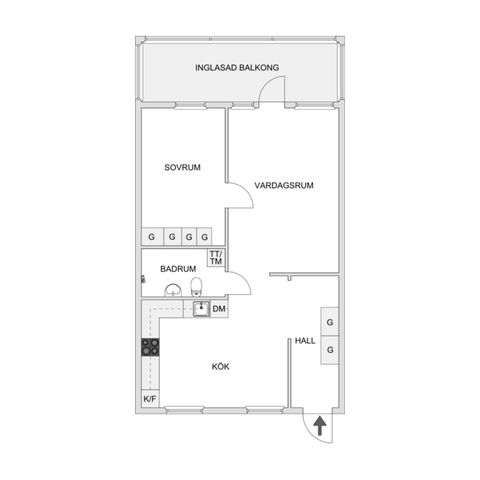 Bostadsrätt, Prilyckegatan 65, Hisings Kärra, Göteborg