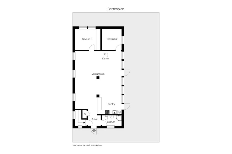Fritidshus, Vitsippsvägen 3, Rörvik, Norrtälje