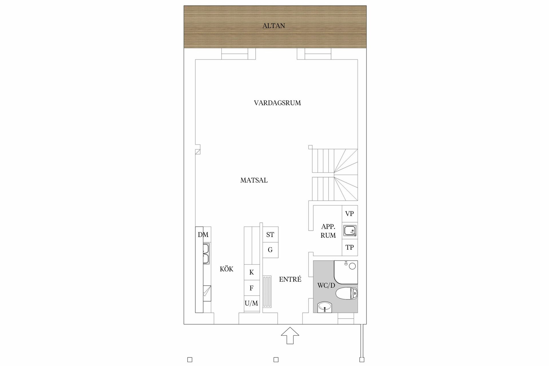 Bostadsrätt, Radhus, Betesgatan 39, Kumlaby, Kumla