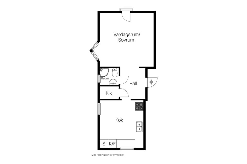 Bostadsrätt, Rosengången 1, Eneby, Norrköping
