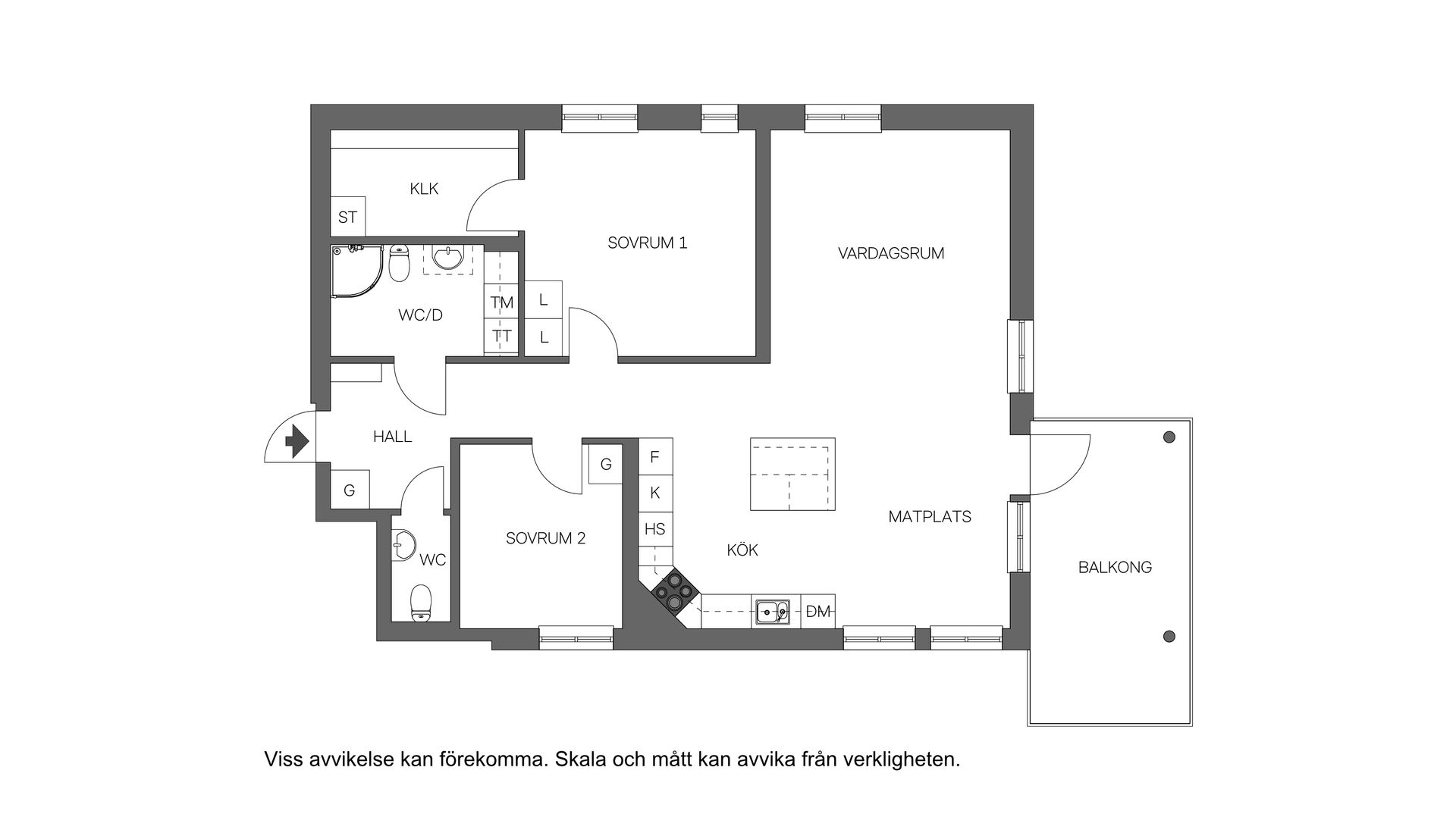 Bostadsrätt, Donners gränd 1B, Sandåkern, Umeå