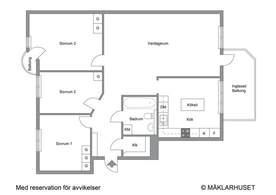 Bostadsrätt, Söderberga Allé 21, våning 2/4, Söderberga, Stockholm