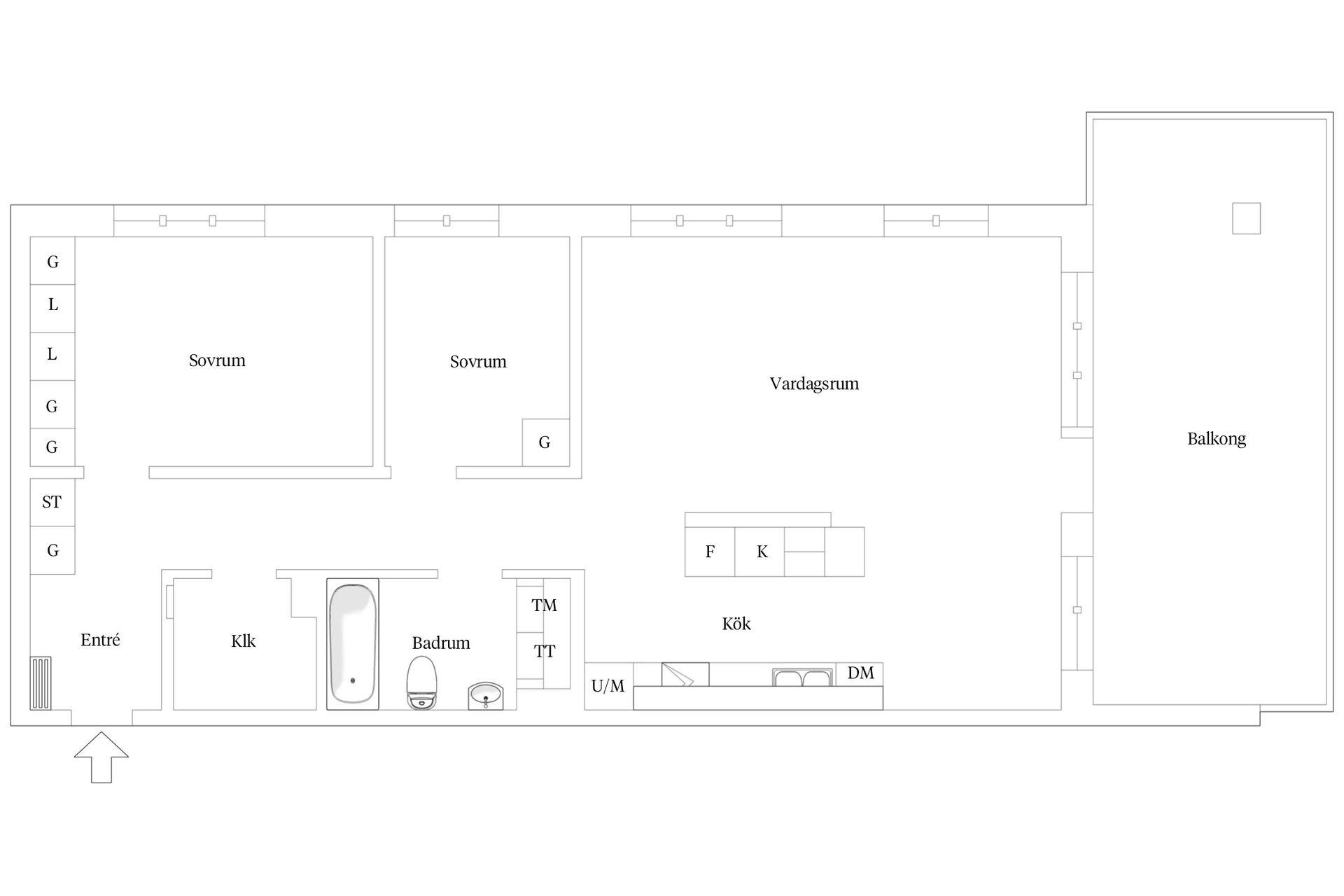 Bostadsrätt, Brigadgatan 4, Regementet, Borås