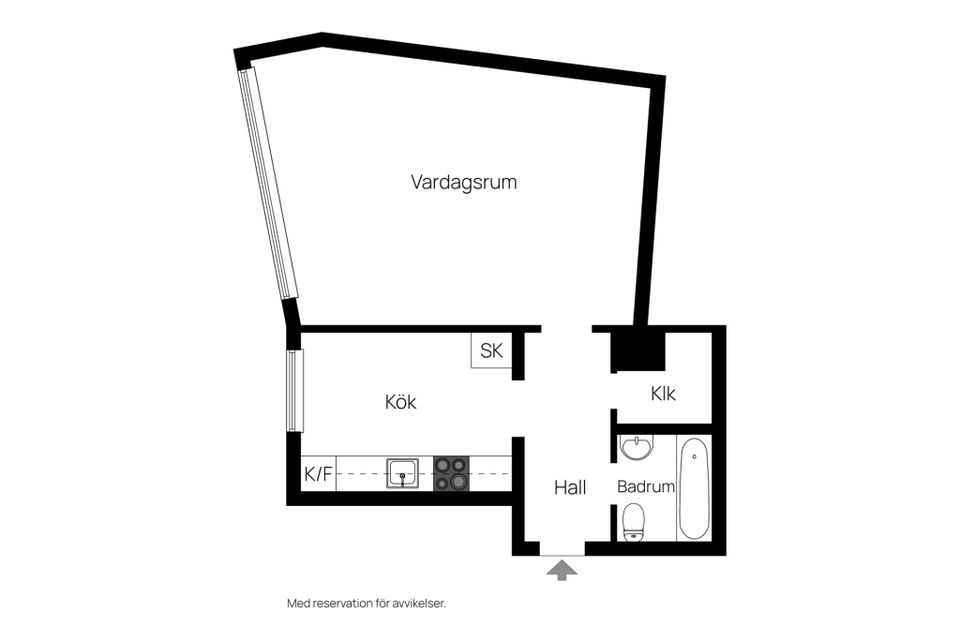 Bostadsrätt, Fridhemstorget 20a, Fridhem, Malmö