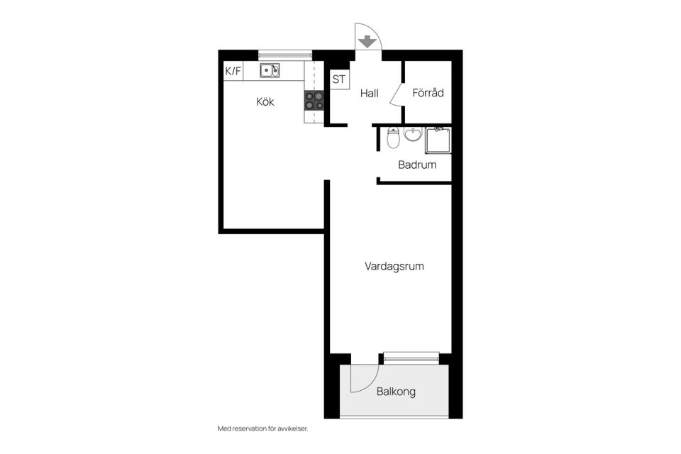 Bostadsrätt, Von Bahrs Väg 4, Löten, Uppsala