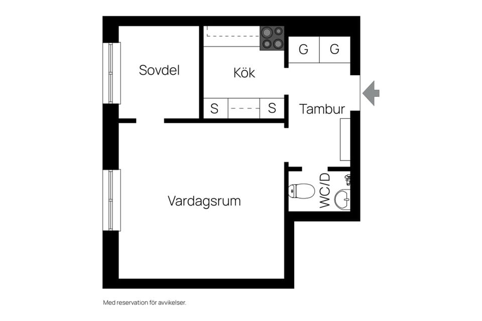 Bostadsrätt, Apelgatan 28B, Norrköping