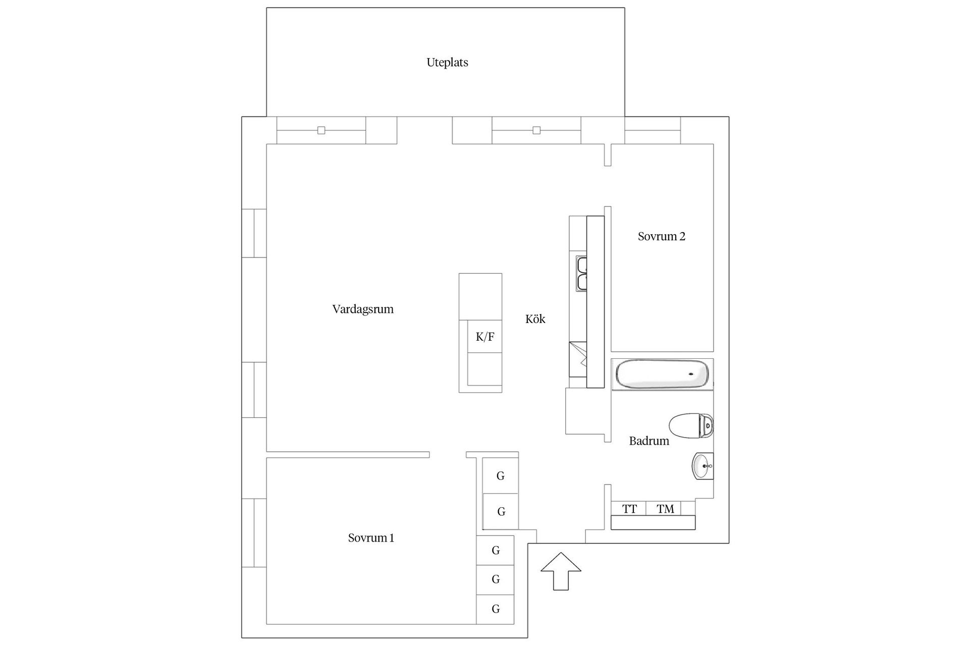 Bostadsrätt, Pippi Långstrumps Gata 28, Bromma - Annedal, Stockholm