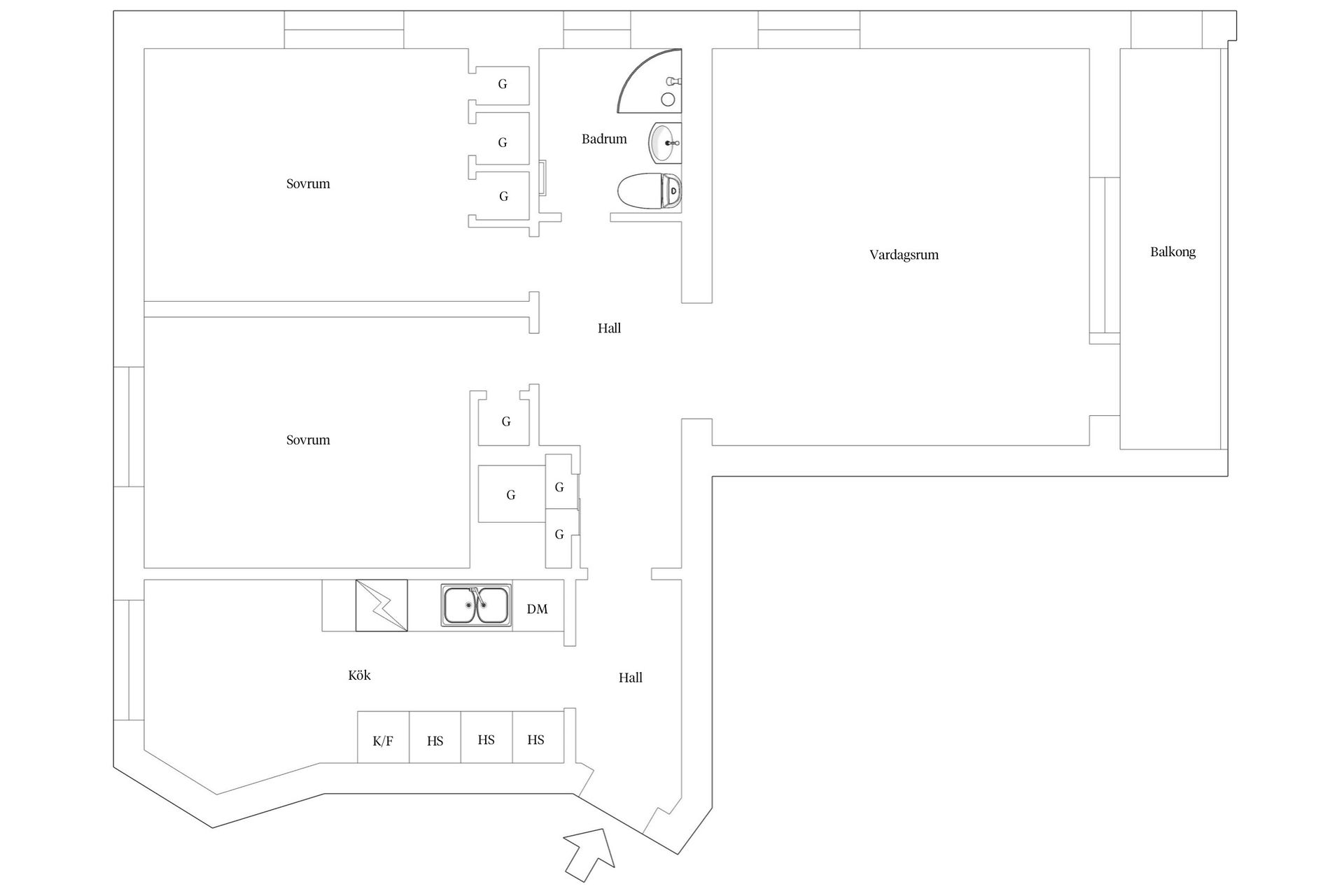 Bostadsrätt, Fjällstigen 45, Tullen, Borås
