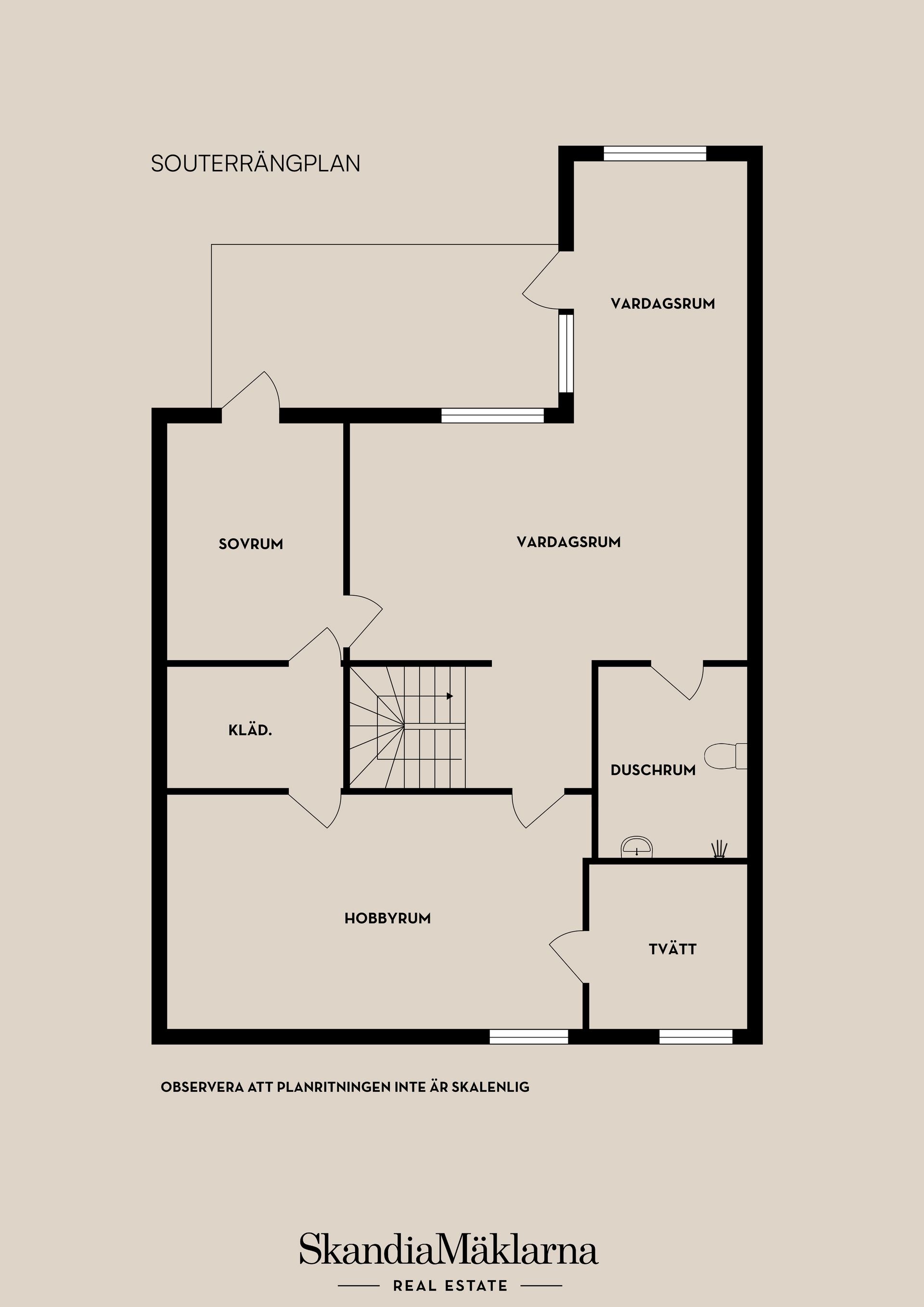 Radhus, Milvägen 4, Rudboda/Nilstorp, Lidingö