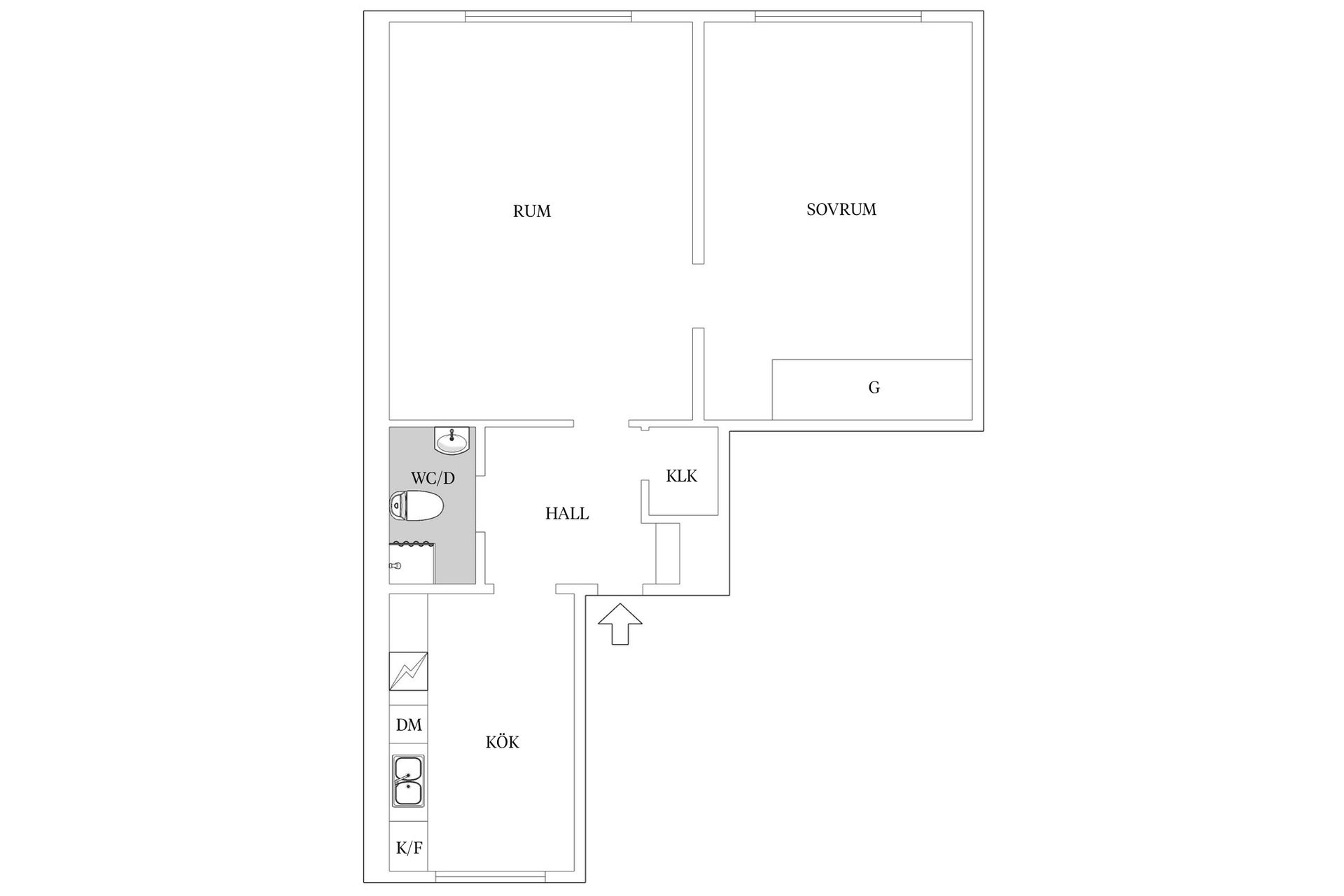 Bostadsrätt, Myntgatan 10B, Centrala Hisingen, Göteborg
