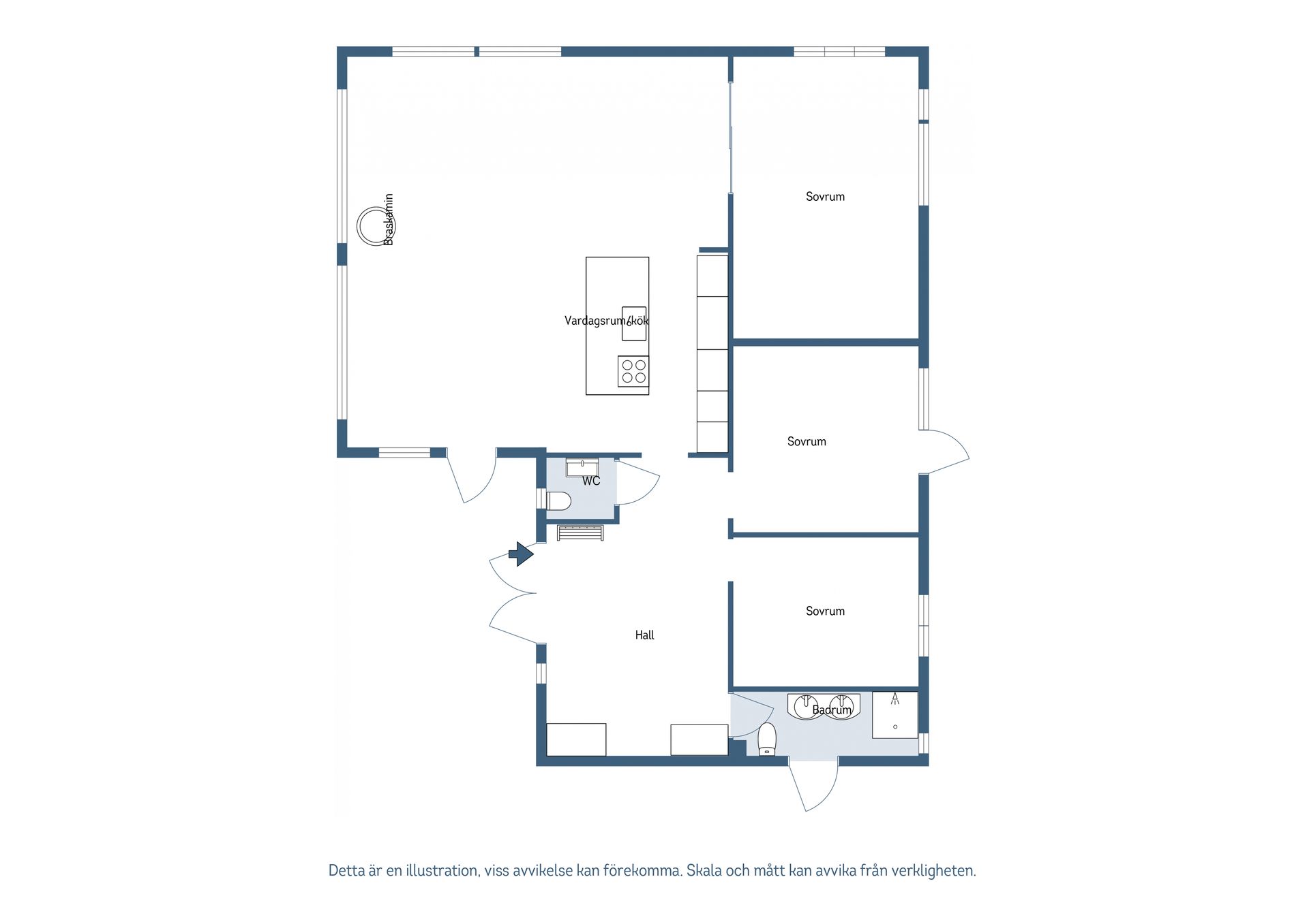 Villa, Vallby 216, Tierp