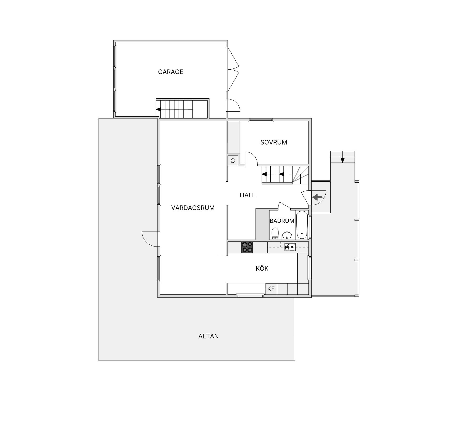 Villa, Höglandsvägen 32, Högland, Örnsköldsvik