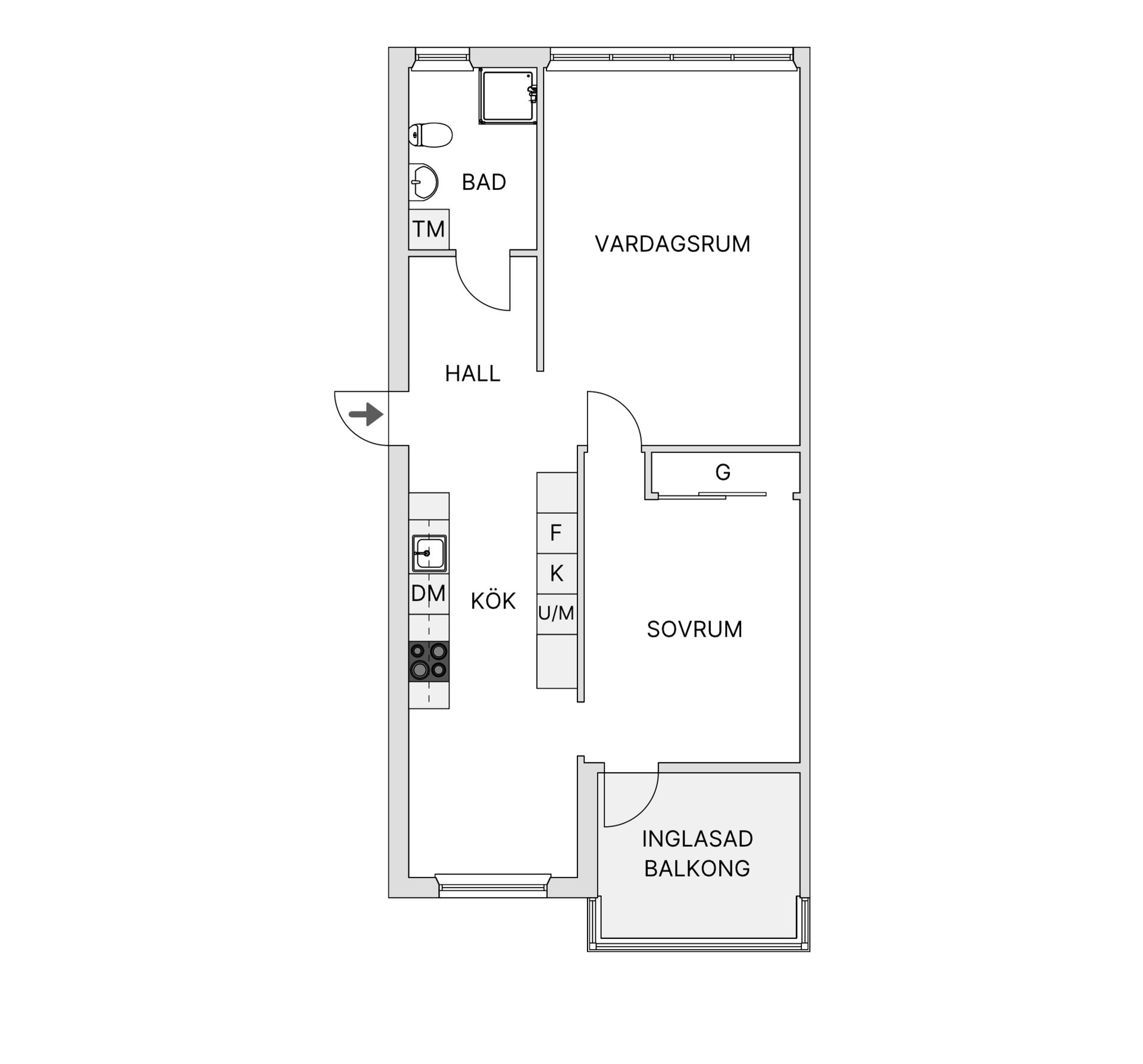 Bostadsrätt, Orkestervägen 40, Sjungande dalen, Skellefteå