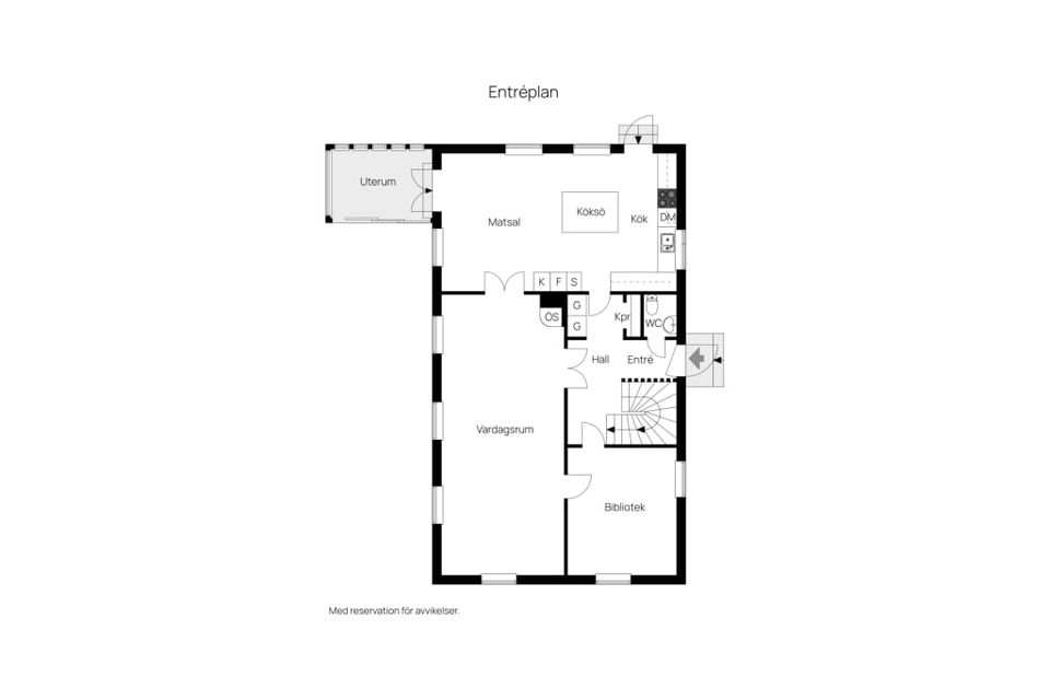 Villa, Stora Nygatan 4, Sigtuna - Staden, Sigtuna