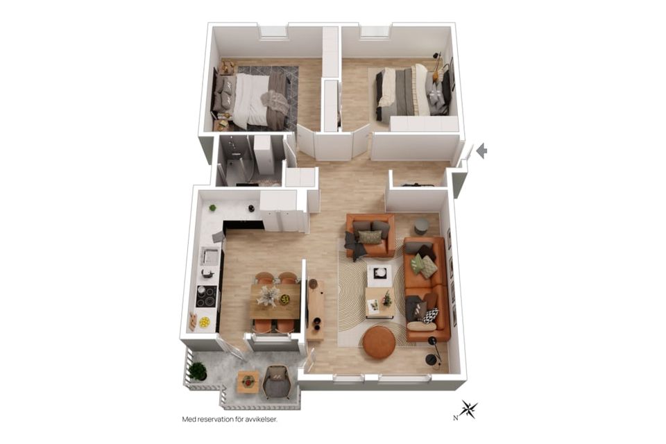 Bostadsrätt, Näverstigen 7, Borås