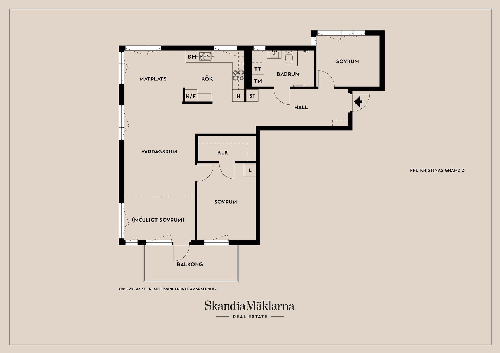 Bostadsrätt, Fru Kristinas gränd 3, Stockholm
