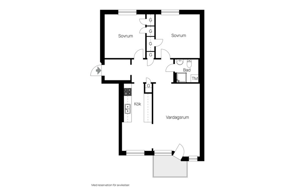 Bostadsrätt, Marnäsgatan 29F, Marnäs, Ludvika