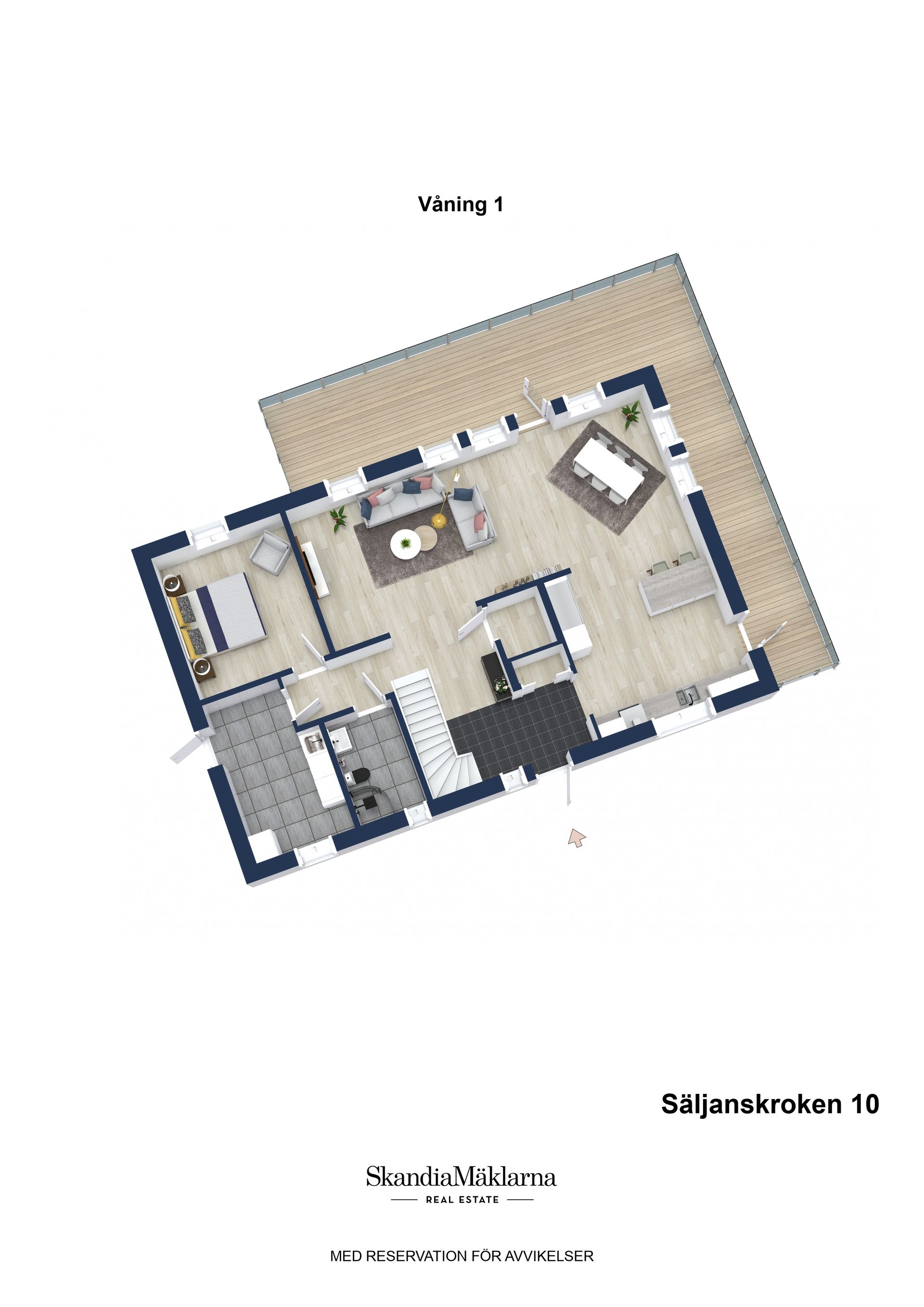 Villa, Säljanskroken 10, Säljan, Sandviken