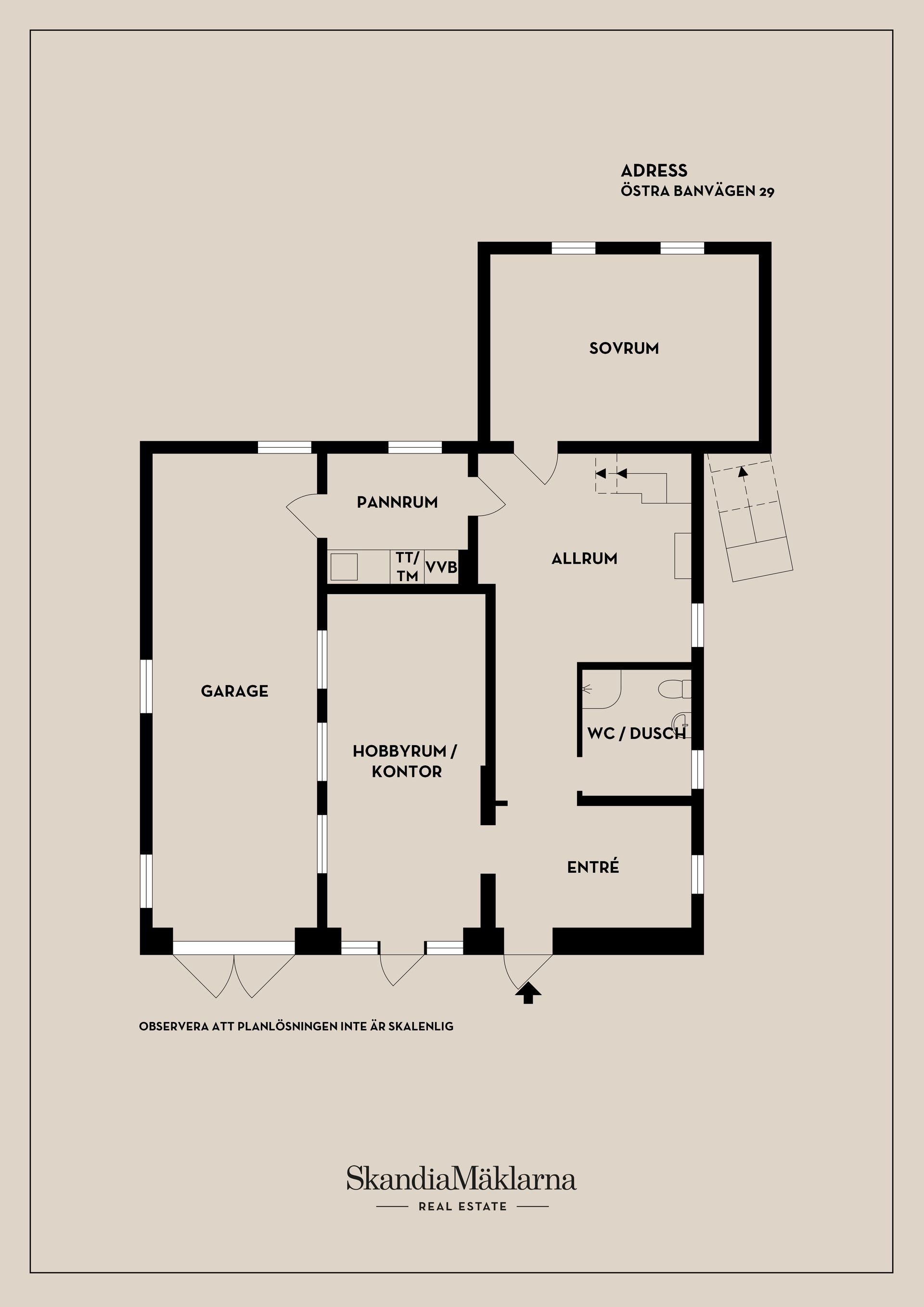 Villa, Östra Banvägen 29, Österskär, Österåker
