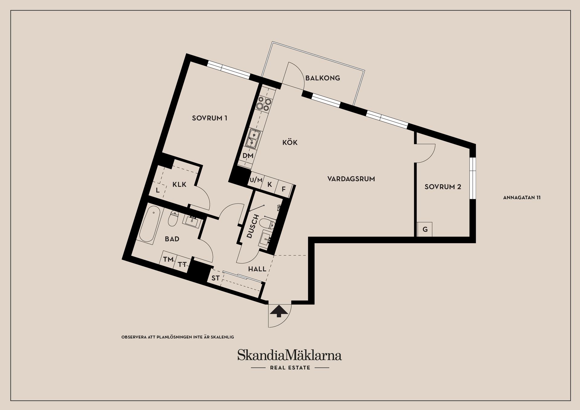 Bostadsrätt, Annagatan 11, Ebbepark, Linköping