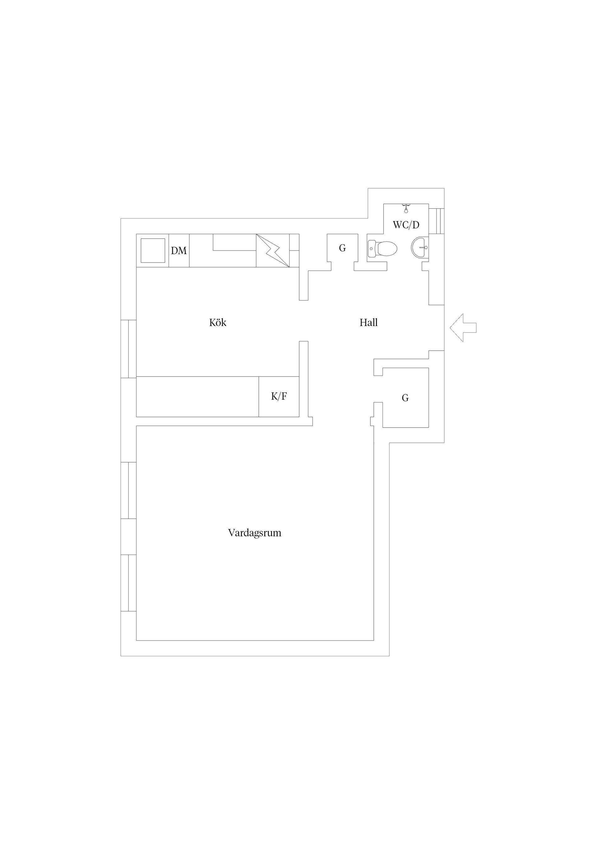 Bostadsrätt, Bellmansgatan 3, Rörsjöstaden, Malmö