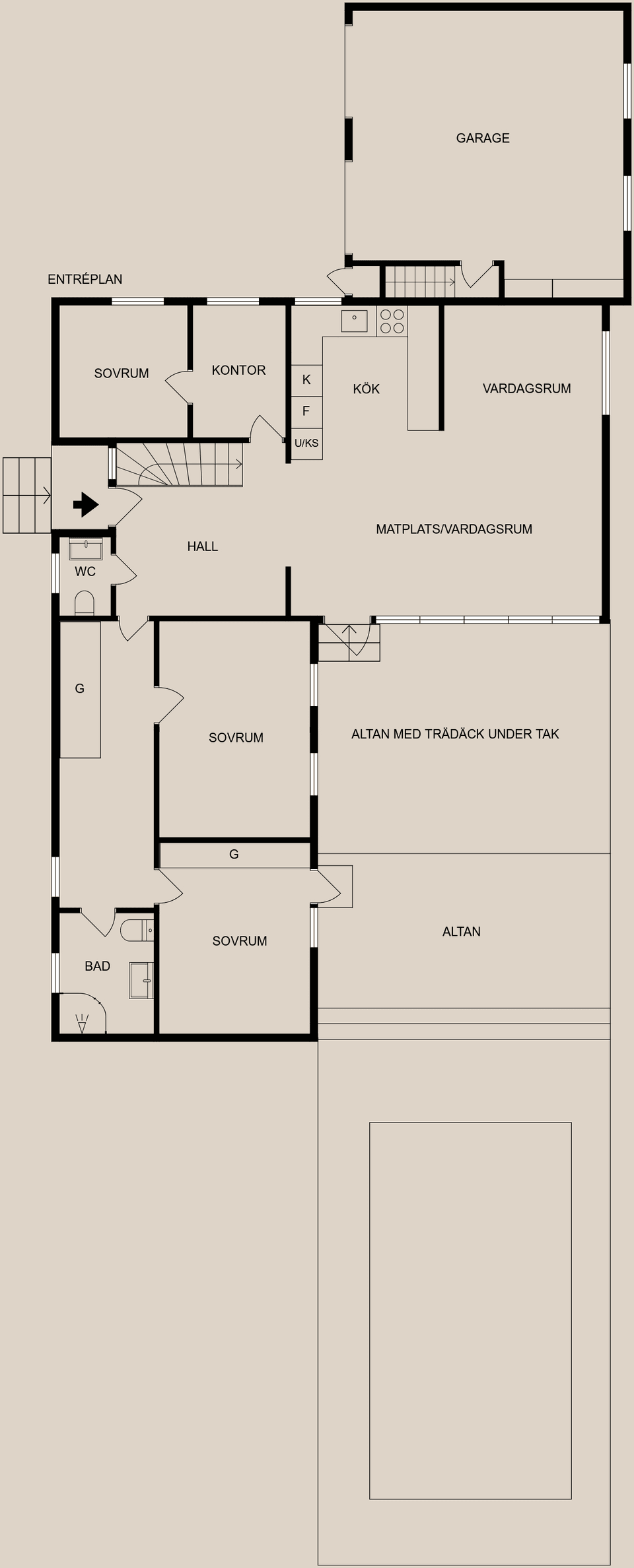 Villa, Pampusvägen 15, Lindö, Norrköping