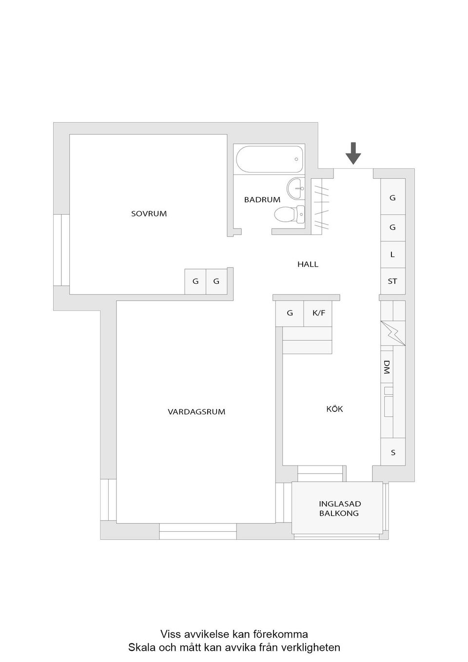 Bostadsrätt, Rekylgatan 10, Haga, Västerås