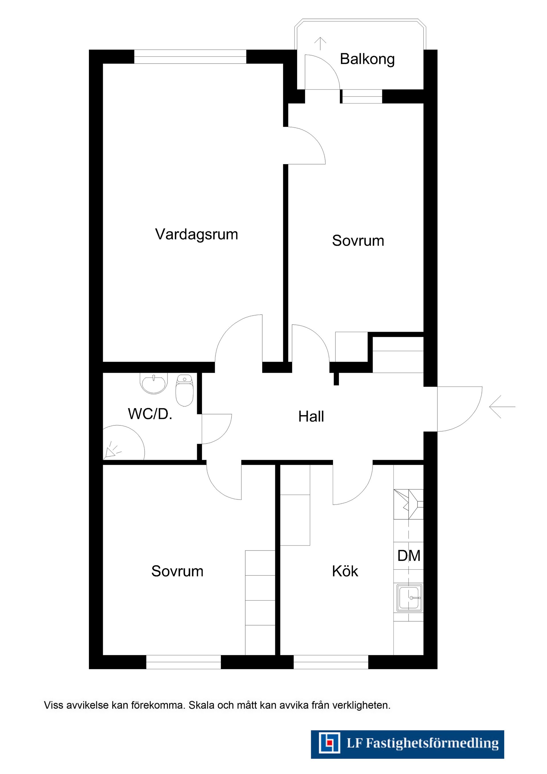 Bostadsrätt, Klubbegatan 4B, Håkanstorp, Malmö