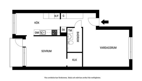 Bostadsrätt, Kumlagatan 5C, Odensvi, Västerås