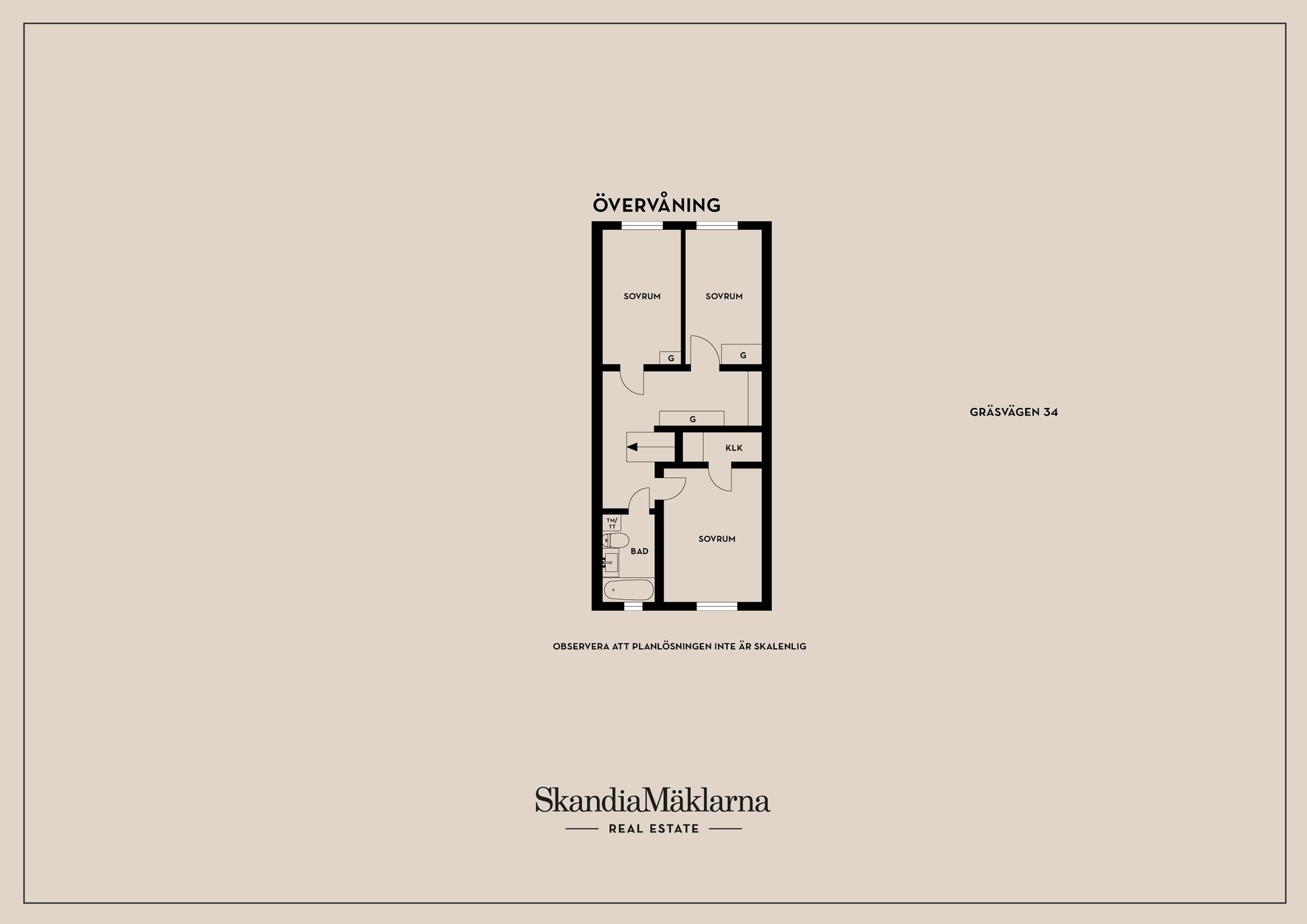 Radhus, Gräsvägen 34, Huddinge Kynäs, Huddinge