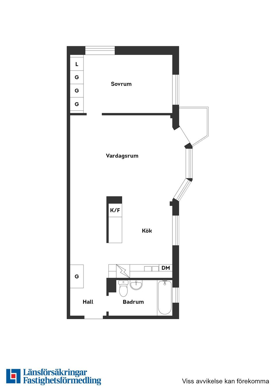Bostadsrätt, Frösövägen  53, Frösön, Östersund