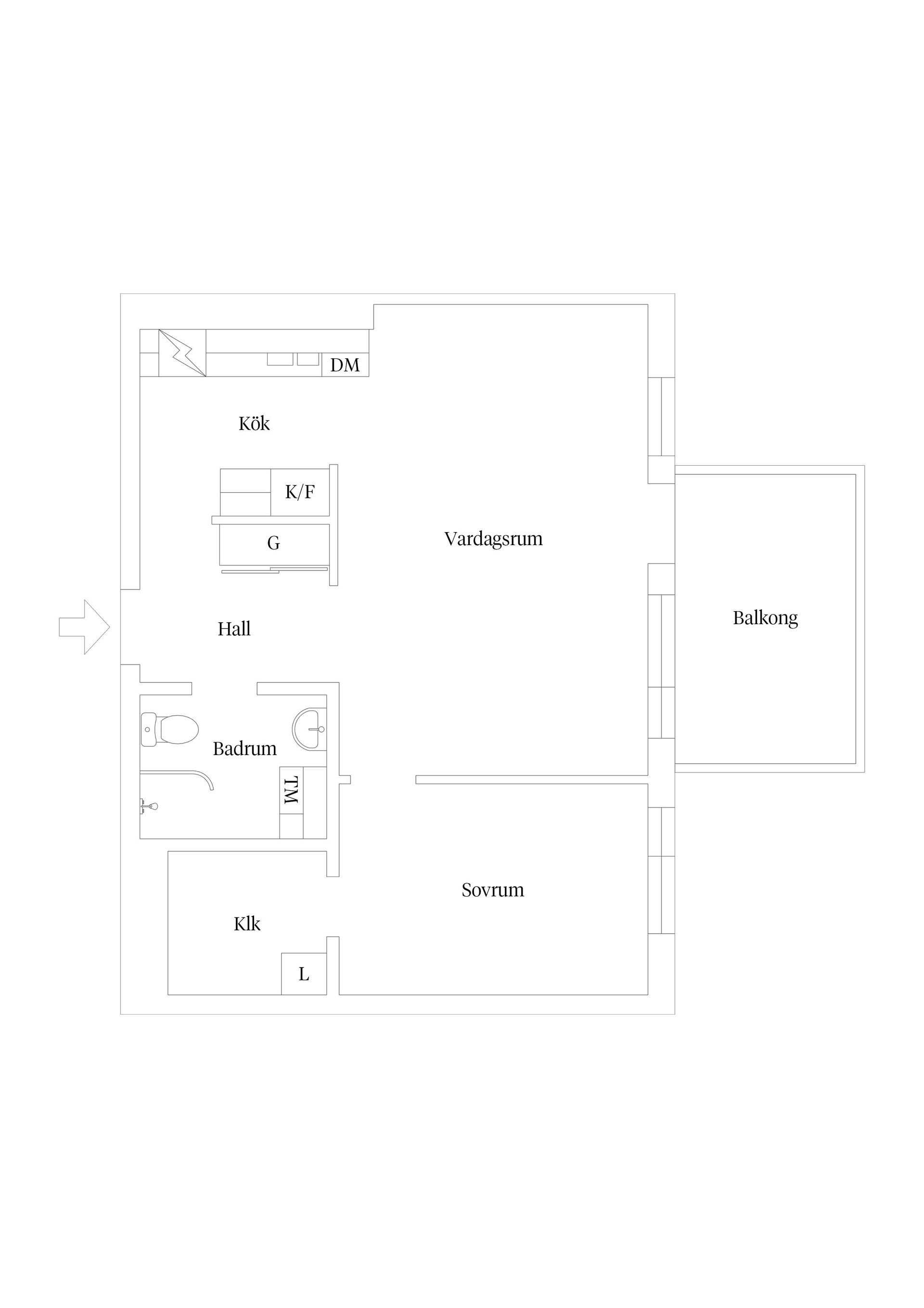 Bostadsrätt, Ljusbärargatan 13, Kapellgärdet, Uppsala
