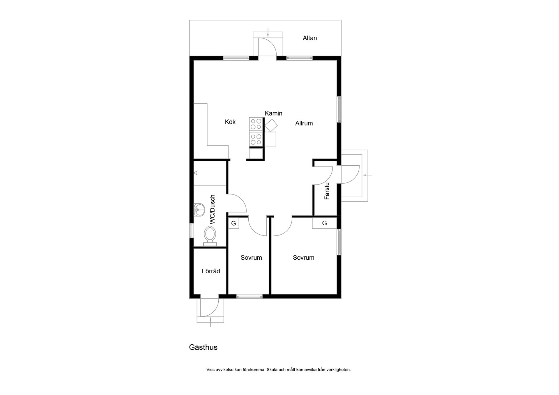 Villa, Gård/Skog, Stäringe BOSTORP, Flen