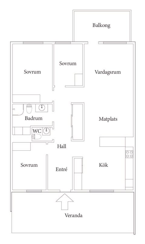 Bostadsrätt, Alströmergatan 17, Lugnet, Borås