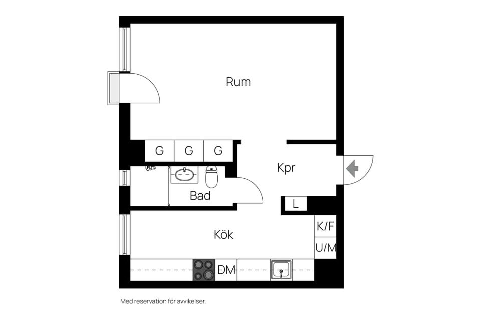 Bostadsrätt, Södra Storängsvägen 62 A, Finspång