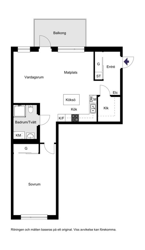 Bostadsrätt, Skånegatan 57B, Centrala Halmstad - Väster, Halmstad